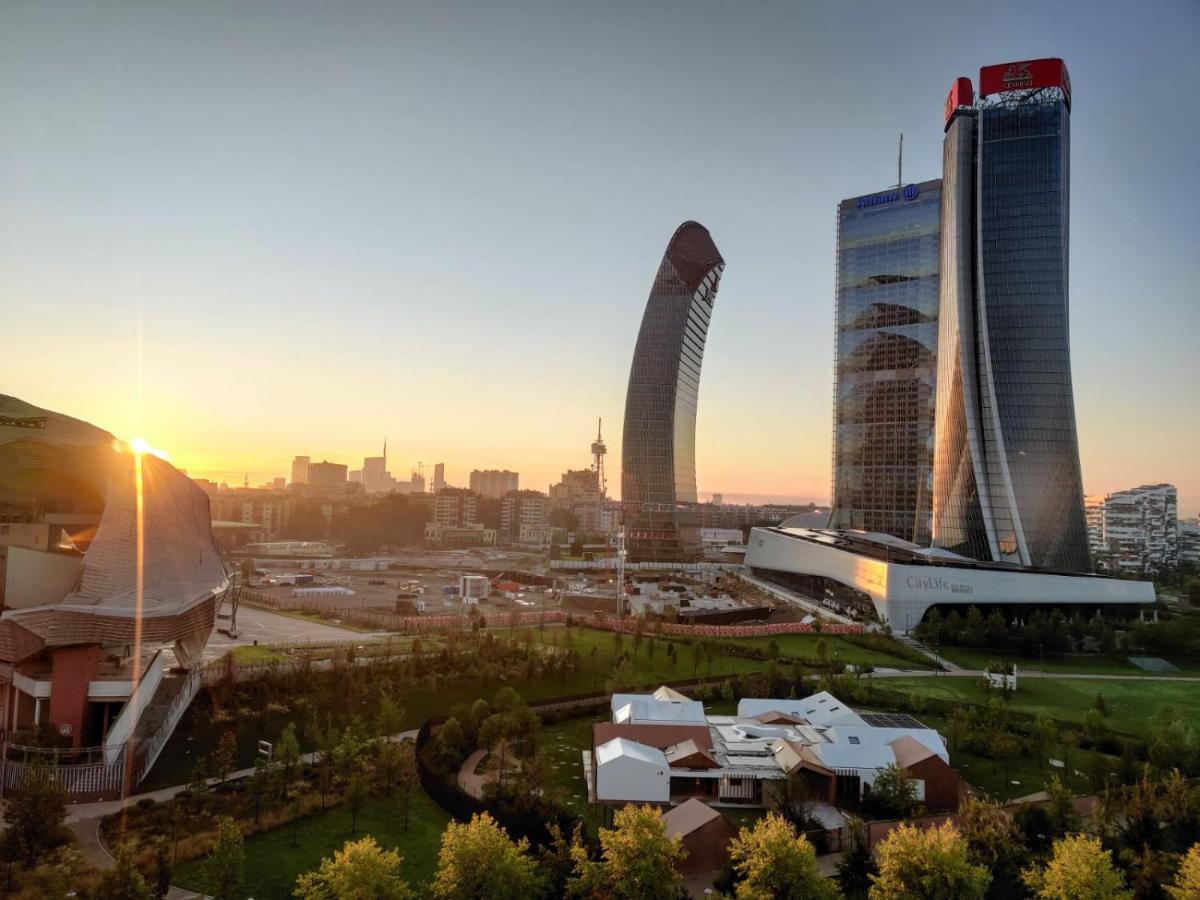 Bnbutler - Flavio Gioia, 5 - Appartamento Con Vista, Citylife Milano Eksteriør bilde